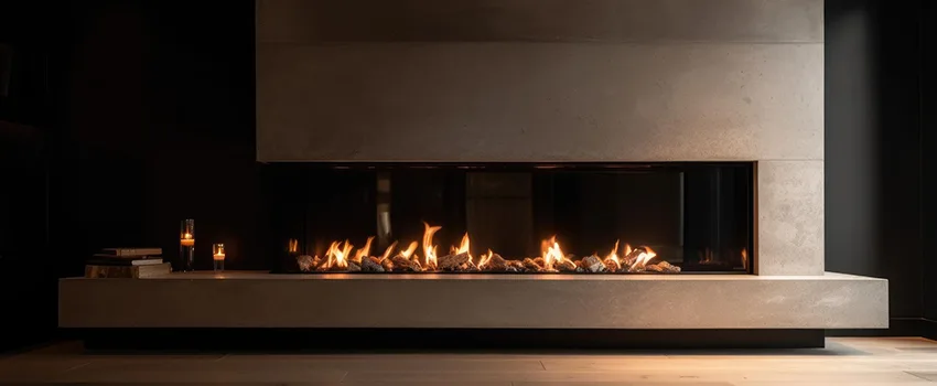 Gas Fireplace Ember Bed Design Services in Wilmington, Massachusetts