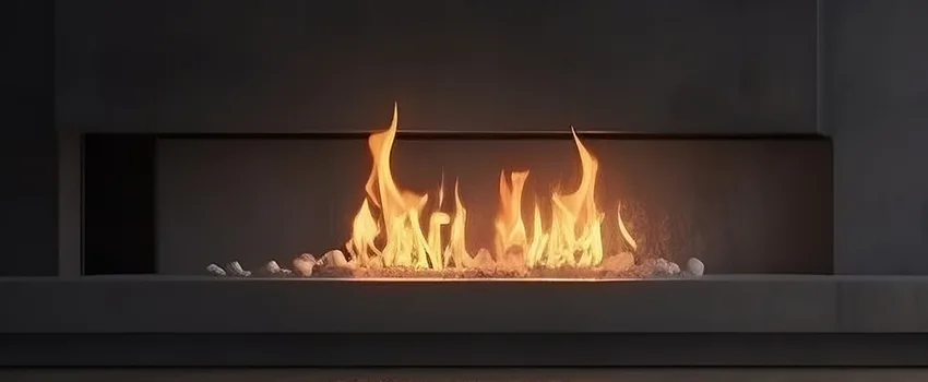 B-Vent Gas Fireplace Installation in Wilmington, MA