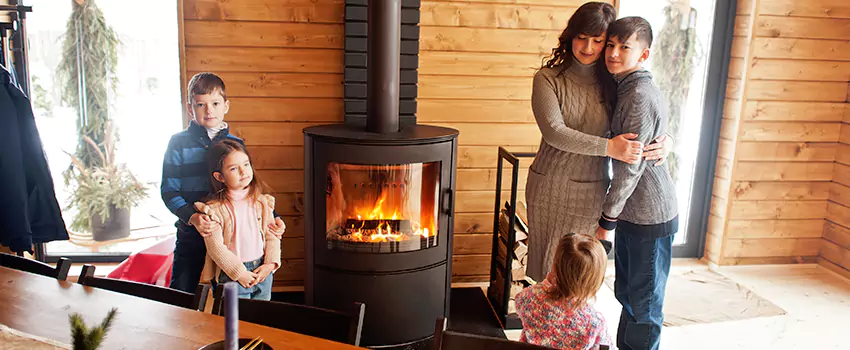 Morso Cast Iron Fireplace Insert Installation in Wilmington, Massachusetts