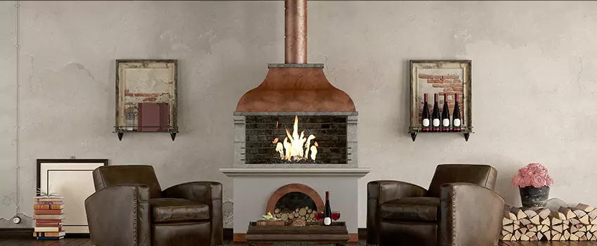 Thelin Hearth Products Providence Pellet Insert Fireplace Installation in Wilmington, MA