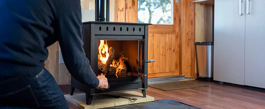 Open Hearth Wood Fireplace Installation in Wilmington, MA