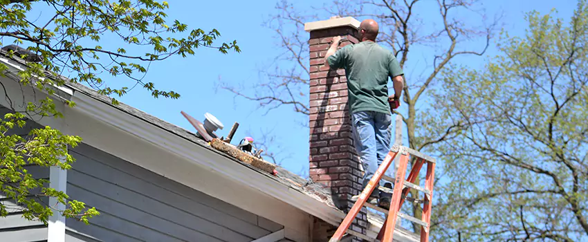 himney Crown Repair in Wilmington, Massachusetts